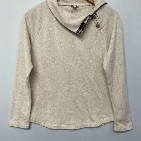 J Crew Women Long Sleeve Sweater Top Size Small Cotton Blend B328 -3 - Picture 11 of 15